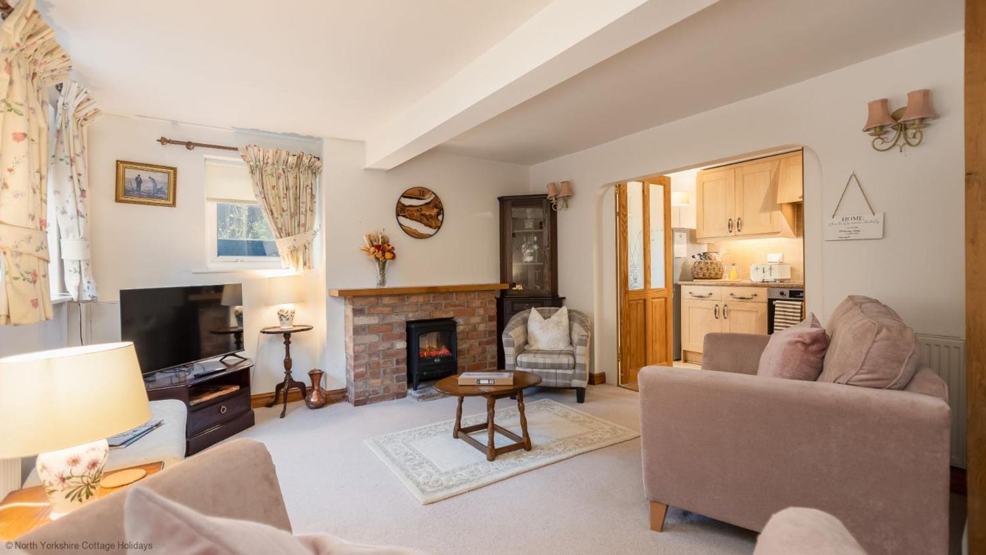 Picturesque Stone Cottage In The Heart Of North Yorkshire Village - Hideaway Cottage Kültér fotó